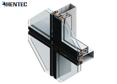 Aluminiowy profil kurtynowy malowany proszkowo, profil wytłaczany z aluminium