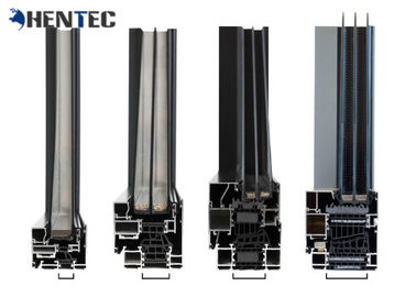 T5 / T6 Malowane proszkowo profile aluminiowe do okien przesuwnych