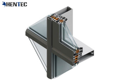 CE 6063/6061 Standardowa konstrukcja Aluminium Anodowanie / elektroforeza