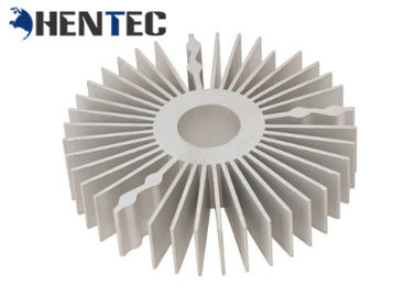 Wykonane na zamówienie profile aluminiowe z wytłaczanego radiatora do oświetlenia LED o dużej mocy