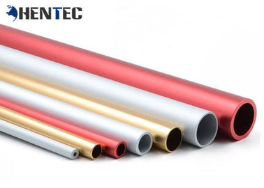 Niestandardowy standardowy profil aluminiowy Anodowana rura aluminiowa / pręt / kwadratowa rura
