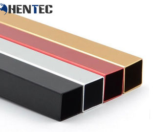 Kwadratowy kształt Zdjęcie Profil aluminiowy Głębokie przetwarzanie CNC Dostosowane