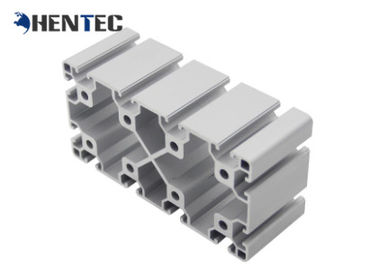 Srebrzysty anodowany system do wytłaczania aluminium T Ramy do wytłaczania aluminium