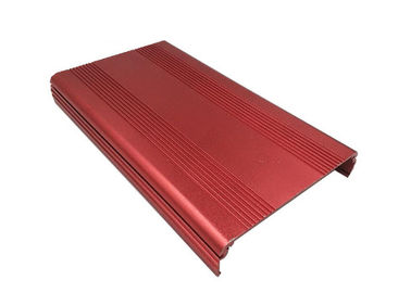 Wytłaczane profile aluminiowe OEM dla elektroniki / aluminiowej pokrywy / skorupy