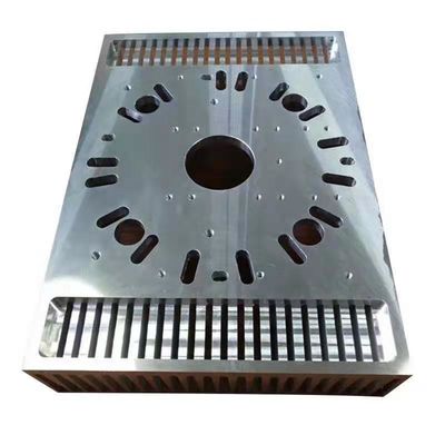 T66 Anodowane CNC Obróbka profili aluminiowych do wytłaczania radiatorów