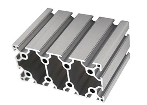 Srebrzysty czarny anodowany system wytłaczania aluminium 6063 T4 T Etap montażu szczeliny