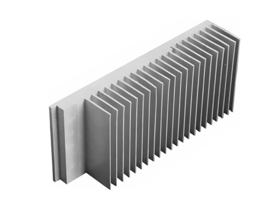 Dostosowane aluminiowe profile radiatora o wysokiej mocy 6005 T66 do wytłaczania