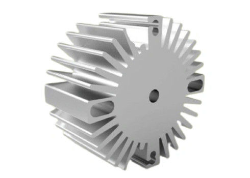 Aluminiowe profile wytłaczane z radiatorem Sunflower Standard Led Light Anodized T5