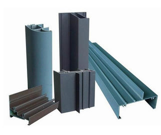Profil malowany proszkowo Wytłaczanie aluminium 6063-T5 / 6060-T5 Do budowy