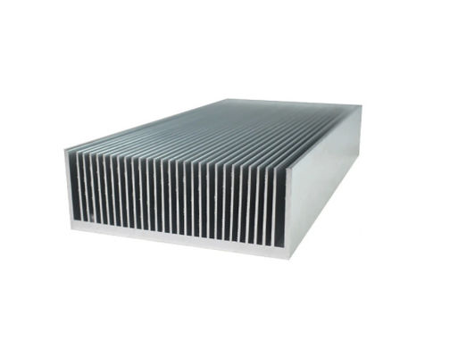 Anodowany radiator 6005 Wytłaczanie aluminium Chłodzenie wodne / chłodzenie powietrzem