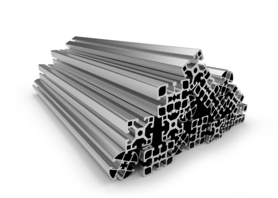 Ce 6063 Anodowany profil aluminiowy Linia montażowa T Slot / V Slot
