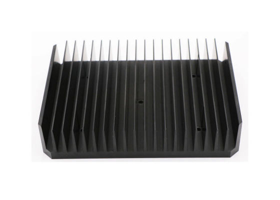 Anodowane na czarno aluminiowe profile wytłaczane z radiatorem 6060 T66