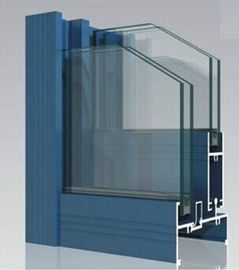 Malowanie proszkowe 6063-T5 Profile aluminiowe do wyciskania okien Po stemplowaniu