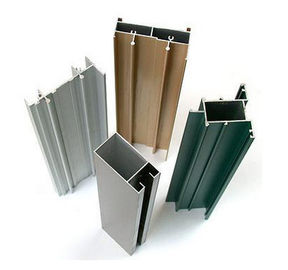 Profil chemiczny / mechaniczny Polerowane Aluminiowe Profile Wytłaczania Okna Architektoniczne