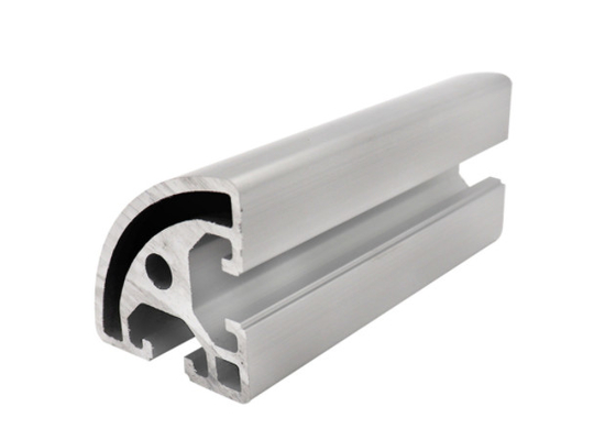 6063 Profile aluminiowe ze stopu aluminium T Półokrągły kształt T4 Temper NZS