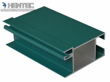 Wytłaczane drzwi aluminiowe wykończone stalowo 6061 - T5 / T6 z procesem głębokiego mielenia